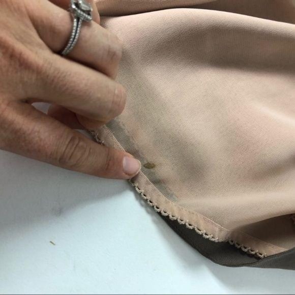 Moulinette Soeurs Anthro silk peplum Sheer dress - Picture 6 of 8